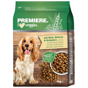 PREMIERE Warzywa z ryżem, grochem i ziołami 1 kg