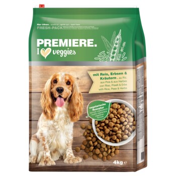 PREMIERE Warzywa z ryżem, grochem i ziołami 4 kg