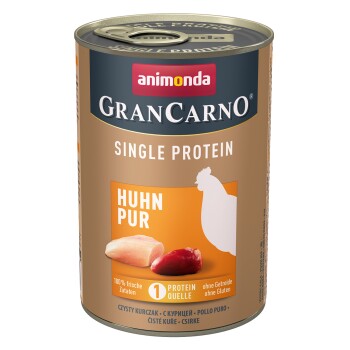 animonda GranCarno Adult Single Protein Kurczak pur 12x400 g