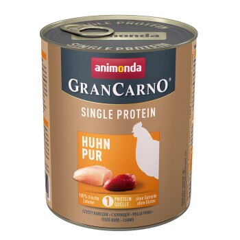 animonda GranCarno Adult Single Protein Kurczak pur 24x800 g