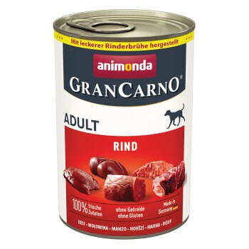 animonda GranCarno Original Adult Woł. pur 12x400 g
