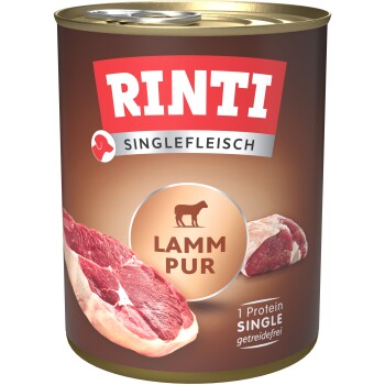 RINTI Singlefleisch Czysta Jagnięcina 12x800 g