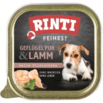RINTI Feinest Adult Czysty drób z jagnięciną 22x150 g