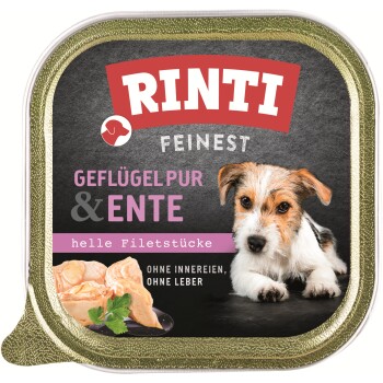 RINTI Feinest Adult Czysty drób i kaczka 44x150 g