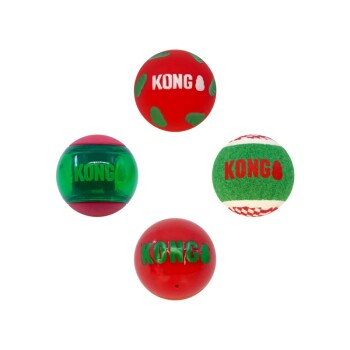 KONG Holiday Occasions Balls 4 szt. Medium