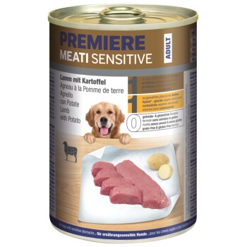PREMIERE Meati Sensitive Jagnięcina i ziemniaki 12x400 g