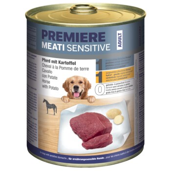 PREMIERE PREMIERA Meati Sensitive Konina i ziemniaki 12x800 g