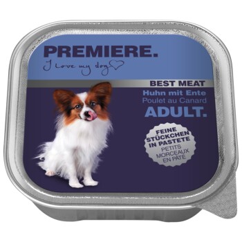 PREMIERE Best Meat Adult Kaczka i kurczak 32x100 g