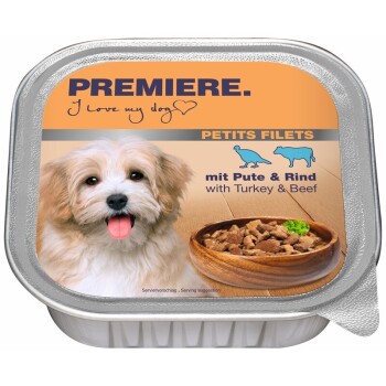 PREMIERE Petits Filets Indyk z wołowiną 44x150 g