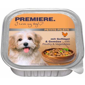 PREMIERE Petits Filets Drób i warzywa 22x150 g