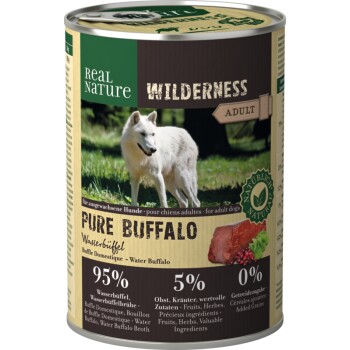 REAL NATURE WILDERNESS Adult Pure Buffalo Bawół Domowy 12x400 g
