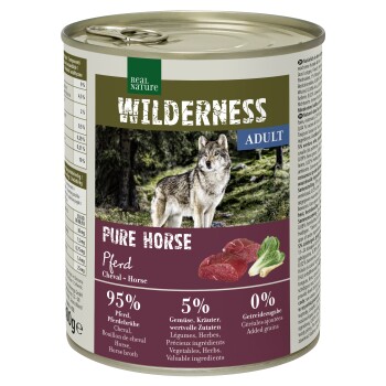 REAL NATURE WILDERNESS Adult Pure Horse — Konina 24x800 g
