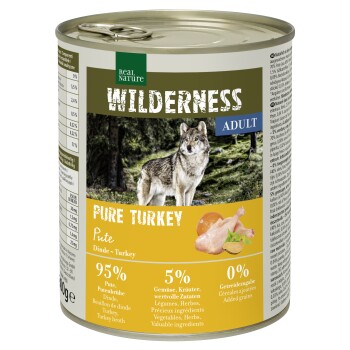 REAL NATURE WILDERNESS Adult Pure Turkey 24x800 g