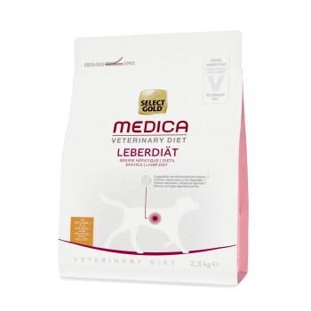 SELECT GOLD Medica Dieta wątrobowa Drób 2,5 kg