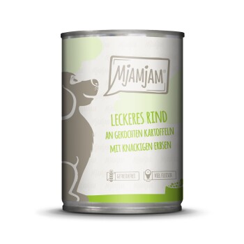 MjAMjAM Adult z wołowiną i ziemniakami 6x400 g