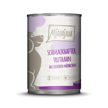 MjAMjAM Adult Indyk z marchewką 6x400 g