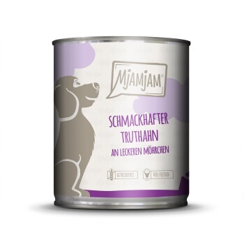 MjAMjAM 6x800 g Indyk z marchewką 6x800 g