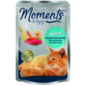 MOMENTS Adult Tuńczyk z krewetkami 24x70 g