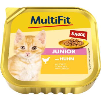 MultiFit Junior Sauce Kurczak 64x100 g