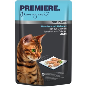 PREMIERE Fine Filets Tuńczyk z kalmarem 48x100 g