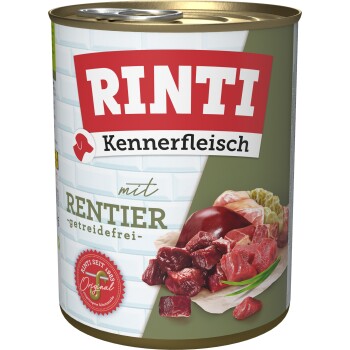RINTI Kennerfleisch Renifer 36x800 g