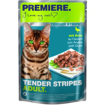 PREMIERE Tender Stripes Kaczka 56x85 g