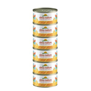 Almo nature Almo HFC 6x70g Kurczak i krewetki