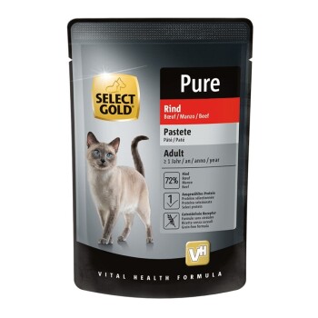SELECT GOLD Adult Pure Wołowina 24x85 g