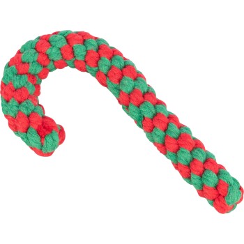 Trixie Xmas Play Rope Candy Cane