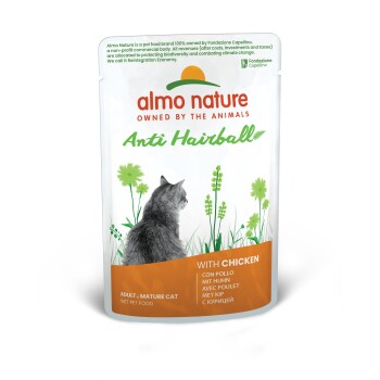 Almo nature Anti-Hairball 30 x 70 g Kurczak