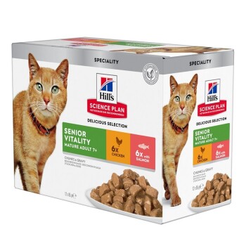 Hill's Science Plan Senior Vitality 7+ Mature Adult 24x85 g