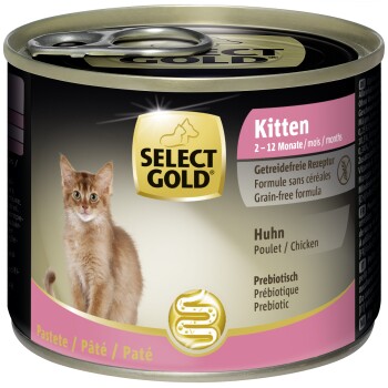 SELECT GOLD Kitten Kurczak 12x200 g