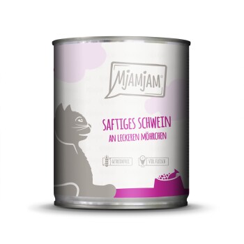 MjAMjAM mokra karma dla kota dorosłego 6x800 g Wieprzowina i marchewka