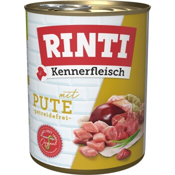 RINTI Kennerfleisch Indyk 24x800 g