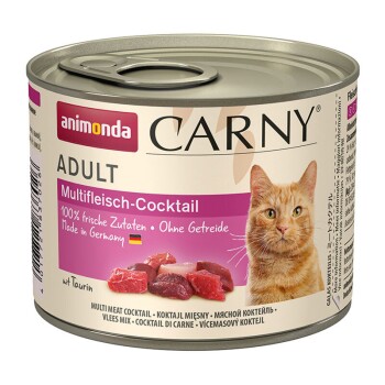 animonda Carny mokra karma dla kota dorosłego Koktajl mięsny 12x200 g