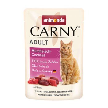 animonda Carny mokra karma dla kota dorosłego Koktajl mięsny 24x85 g