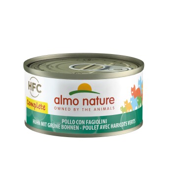 Almo nature Almo Complete HFC Kurczak z zielonym groszkiem 48x70 g