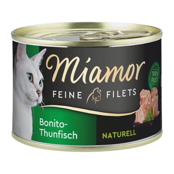 Miamor Feine Filets Naturell Tuńczyk bonito 48x156 g