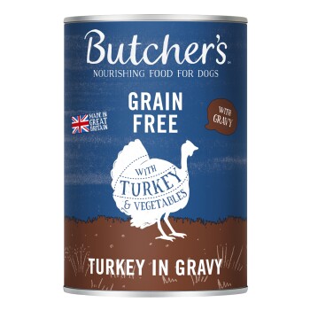 Butcher's Original Recipe in Gravy kawałki w sosie 24 x 400 g Kurczak i indyk