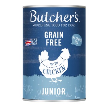 Butcher's Original Junior kawałki w galaretce 24 x 400 g Kurczak
