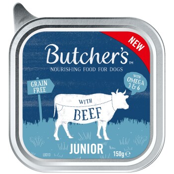 Butcher's Original Junior pasztet 12 x 150 g Wołowina i kurczak
