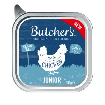 Butcher's Original Junior pasztet 12 x 150 g Z kurczakiem