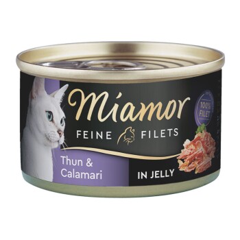 Miamor Feine Filets jasny tuńczyk z kalmarami 96x100 g