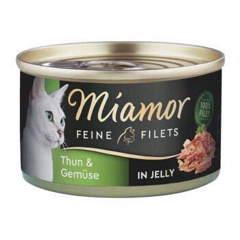 Miamor Feine Filets jasny tuńczyk z warzywami 48x100 g