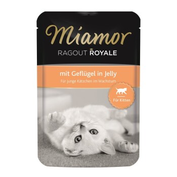 Miamor Ragout Royale Kitten Drób 88x100 g