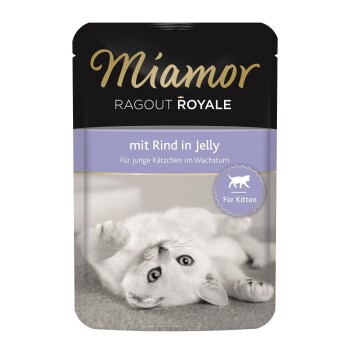 Miamor Ragout Royale Kitten Wołowina 88x100 g