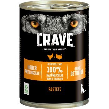 CRAVE Puszka Kurczak i indyk 24x400 g
