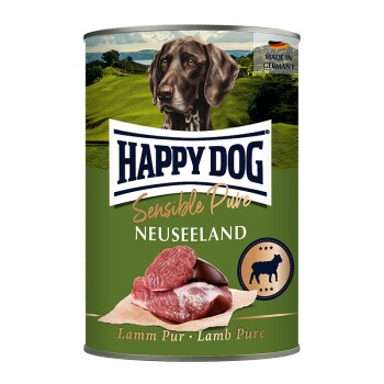 HAPPY DOG Sensible Pure Mokra Karma Pies Dorosły 6x400 g Jagnięciną