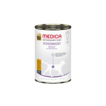 SELECT GOLD Medica Lekkostrawna Kurczak Kurczak z ziemniakami 6x400 g