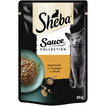 Sheba Sauce Collection Sauce Lover 28 x 85 g Indyk